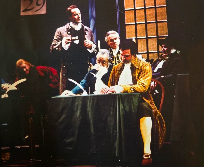 T. Eric Hart as Roger Sherman in 1776